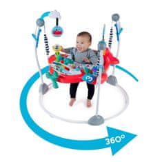 Baby Einstein Skákadlo/aktívne centrum 2v1 Ocean Explorers Airplane Adventure 6m+ do 12 kg