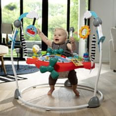 Baby Einstein Skákadlo/aktívne centrum 2v1 Ocean Explorers Airplane Adventure 6m+ do 12 kg