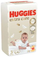 Huggies Plienky jednorázové Extra Care 3 (6-10 kg) 40 ks