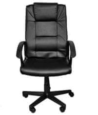 Malatec 8982 Kancelárska ergonomická stolička EKO koža čierna 13975