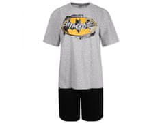 sarcia.eu Batman Pánske pyžamo s krátkym rukávom, sivočierne letné pyžamo L