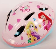 Volare Cyklistická prilba Disney Princess - biela ružová - 52-56 cm