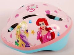 Volare Cyklistická prilba Disney Princess - biela ružová - 52-56 cm