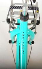 Volare Detský bicykel Melody - dievčenský - 16" - Turquoise - Prime Collection