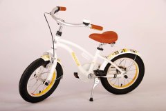 Volare Detský bicykel Miracle Cruiser - dievčenský- 14" - White - Prime Collection