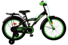 Volare Detský bicykel Thombike - chlapčenský - 18" - Black Green - dve ručné brzdy