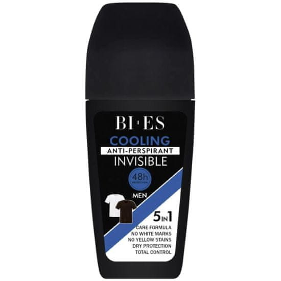 BIES DEO ROLL-ON INVISIBLE FOR MAN guľôčkový dezodorant 50 ML