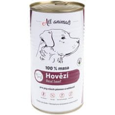 All Animals konz. pre psov hovädzie mleté 1200g