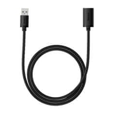 shumee Predlžovací kábel USB 2.0 1,5 m čierny