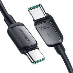 shumee USB-C - USB-C kábel 100W 1,2m čierny