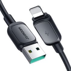 shumee Kábel pre iPhone Lightning - USB 2.4A 480Mbps 2m čierny