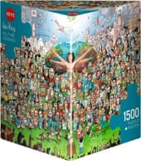 Heye Puzzle Legendy všetkých čias 1500 dielikov