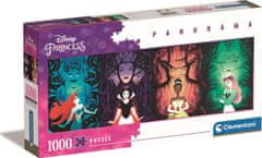 Clementoni Panoramatické puzzle Disney princeznej 1000 dielikov