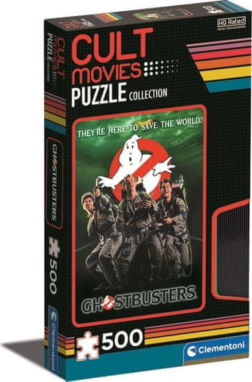 Clementoni Puzzle Cult Movies: Krotitelia duchov 500 dielikov