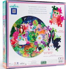 eeBoo Okrúhle puzzle Záhradná svätyňa 500 dielikov