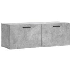 Petromila vidaXL Nástenná skrinka betónovo sivá 100x36,5x35cm kompozitné drevo