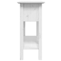 Vidaxl Konferenčný stolík BODO biely 90x34,5x73 cm borovicový masív