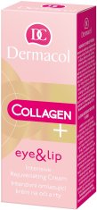 Dermacol Collagen plus Intenzívny omladzujúci krém na oči a pery 15 ml