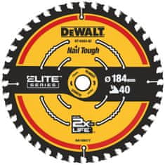 DeWalt Kotúčová píla na drevo 184x16mm ELITE DT10303