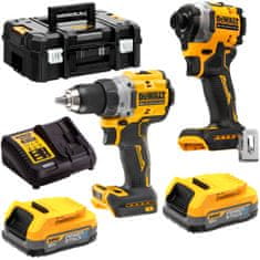 DeWalt Súprava COMBO 2 DCD800 + DCF850 DCK2051H2T