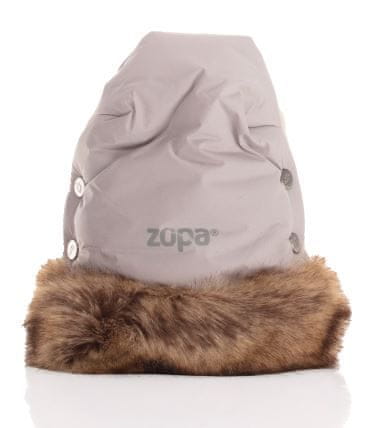 ZOPA Zopa Zimné rukavice Fluffy 2 Foggy Grey