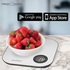 ProfiCook Kuchynská váha KW 1158 SMART