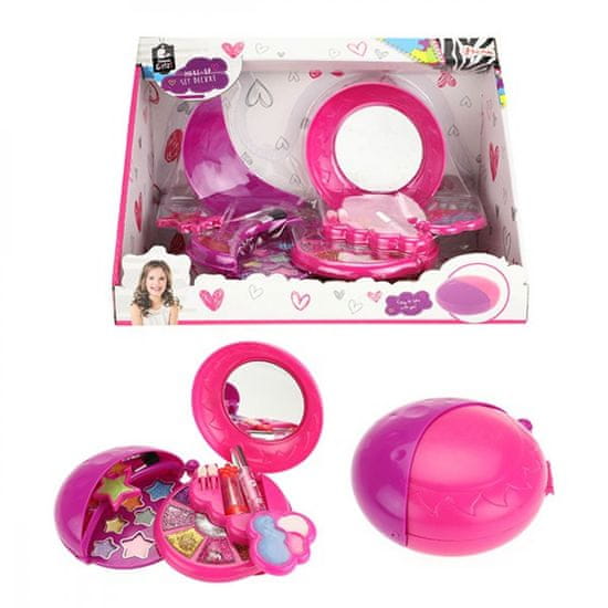 Toi Toys Maľovátka GLAMOUR SHINE Luxusný make-up set so zrkadlom