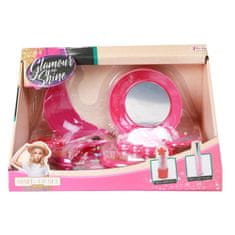 Toi Toys Maľovátka GLAMOUR SHINE Luxusný make-up set so zrkadlom