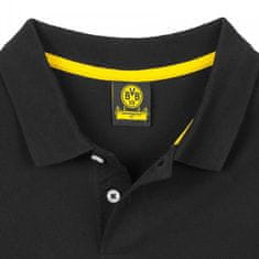 Fan-shop Polo BORUSSIA DORTMUND Essential black Velikost: XXL