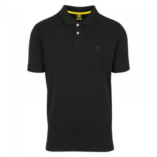 Fan-shop Polo BORUSSIA DORTMUND Essential black Velikost: XXL