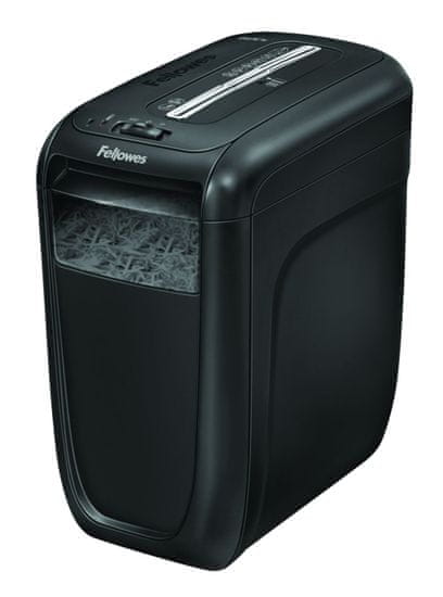 Fellowes skartovač 60 Cs/ krížový rez 4x40 mm/ objem koša 22 l/ stupeň utajenia P-4 (dôverné)/ čierny