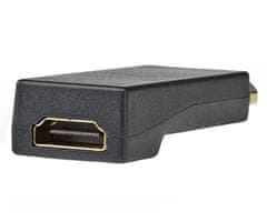 Nedis adaptér DisplayPort – HDMI/ DisplayPort Zástrčka - HDMI zásuvka/ pozlátený/ čierny/ box