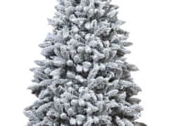 LAALU Ozdobený umelý vianočný stromček so 98 ks ozdôb CUKROVÁ PALIČKA 150 cm so stojanom a vianočnými ozdobami