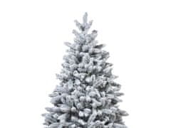 LAALU Ozdobený umelý vianočný stromček so 98 ks ozdôb CUKROVÁ PALIČKA 150 cm so stojanom a vianočnými ozdobami