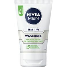 Nivea Čistiaci gél Men Sensitiv e (Wash Gel) 100 ml