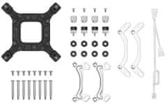 DEEPCOOL vodný chladič LE520 / 2x120 mm fan / ARGB / Intel aj AMD (LG1700) / biely