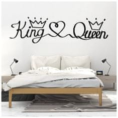 PIPPER. Samolepka na stenu "King & Queen" 43x150 cm