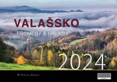 Kalendár 2024 Valašsko/Premeny a nálady - nástenný