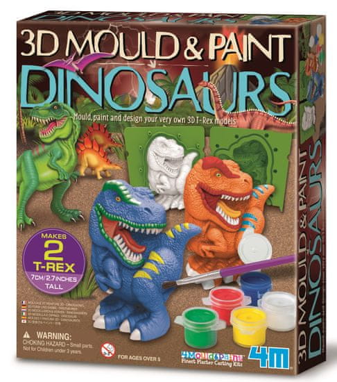 Mac Toys Výroba a maľovanie - 3D dinosaury