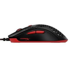 HyperX Počítačová myš Pulsefire Haste / optická/ 6 tlačítek/ 16000DPI - černá/ červená