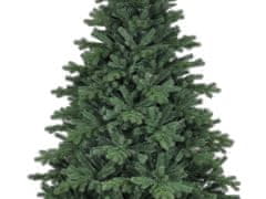 LAALU Zdobený umelý vianočný stromček so 131 ozdobami SKY SILVER 240 cm stromček so stojanom a vianočnými ozdobami