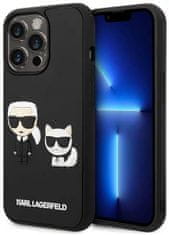 Karl Lagerfeld Kryt KLHCP14X3DRKCK iPhone 14 Pro Max 6,7" black hardcase Karl&Choupette Ikonik 3D (KLHCP14X3DRKCK)