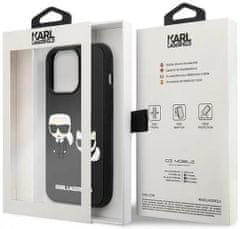 Karl Lagerfeld Kryt KLHCP14X3DRKCK iPhone 14 Pro Max 6,7" black hardcase Karl&Choupette Ikonik 3D (KLHCP14X3DRKCK)