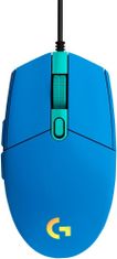 Logitech G102 Lightsync (910-005801), modrá