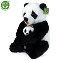 Rappa Plyšová panda s mláďaťom 27 cm ECO-FRIENDLY