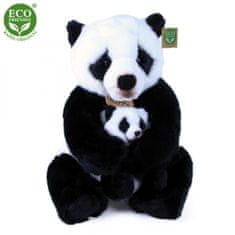 Rappa Plyšová panda s mláďaťom 27 cm ECO-FRIENDLY