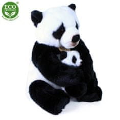 Rappa Plyšová panda s mláďaťom 27 cm ECO-FRIENDLY