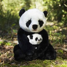 Rappa Plyšová panda s mláďaťom 27 cm ECO-FRIENDLY