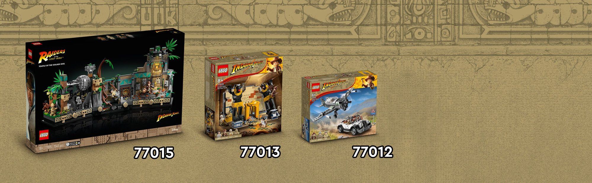 LEGO Indiana Jones 77013 Útek zo stratenej hrobky