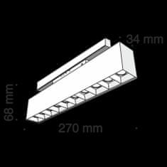 MAYTONI MAYTONI magnetický koľajnicový systém Points TR014-2-20W4K-B